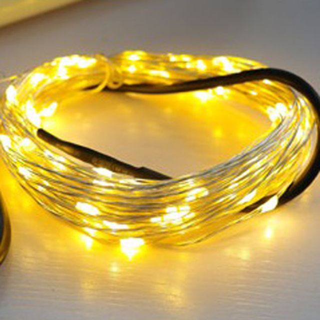 USB LED 케이블 10M 무드등 노랑 인테리어 조명