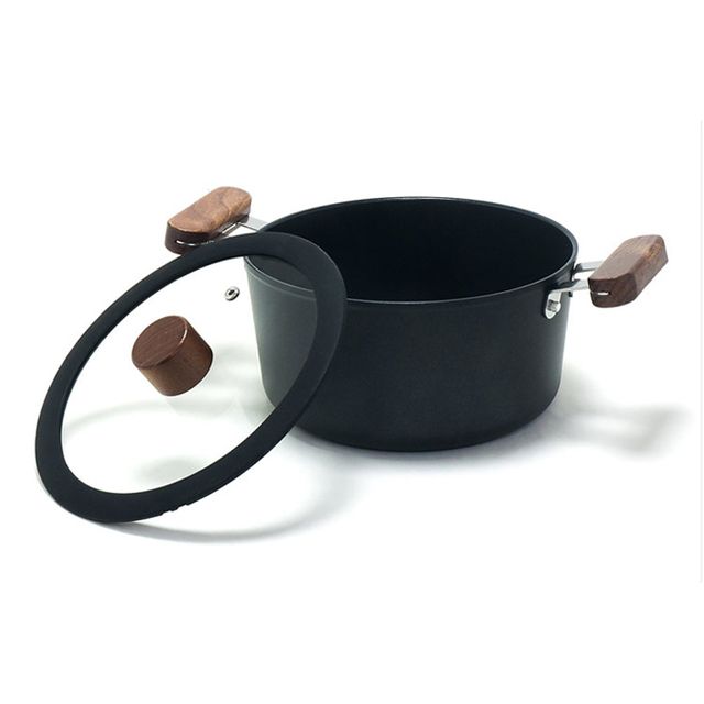 국내산 키친아트 인덕션겸용 넌스틱코팅 양수냄비 20cm