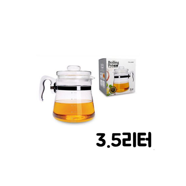 MY 이탈리아노 인덕션 유리포트 1300ml - 티타임 필수품, 깔끔한 디자인