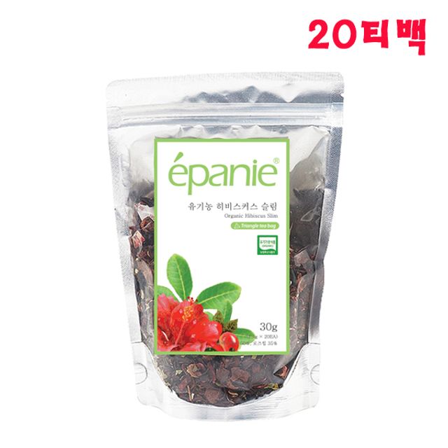 에빠니 히비스커스 슬림 20티백 마테 로즈힙티 티백차 - 허브차 티백