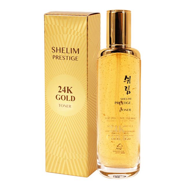 24K 골드 토너 수분 영양 공급 스킨케어 120ml