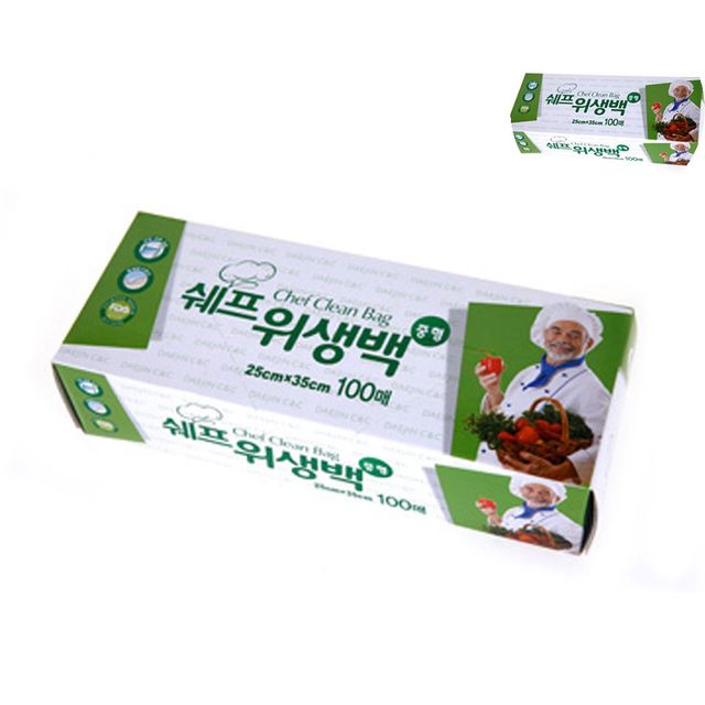 주방용품 생활잡화 위생백 25cm X 35cm X 100매