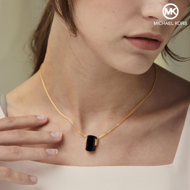 골드 목걸이 팬던트 STONE PENDANT MKC1148AM710 고급 은목걸이