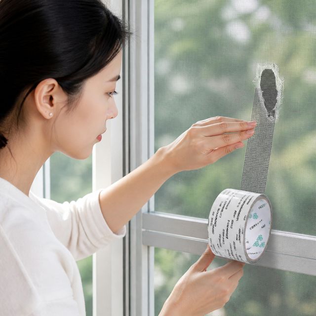 방충망 구멍 메우기 패치 스티커 창문 보수용 보수재 모기장 틈새 수선