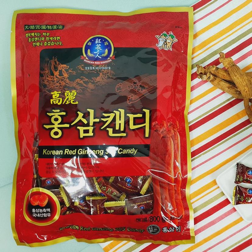 고려홍삼캔디 800g 대용량 홍삼 사탕 영양 간식
