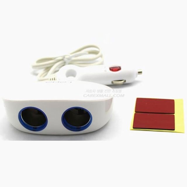 스마트 듀얼 USB 2구 소켓 차량용 시거잭 충전기 2포트 동시 충전
