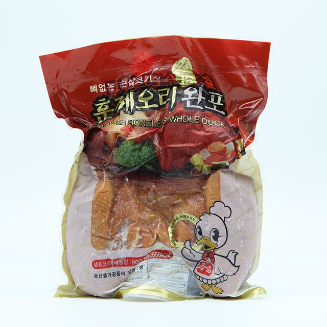 명일품 훈제 통오리 완포 냉동 900g - 보양식 요리