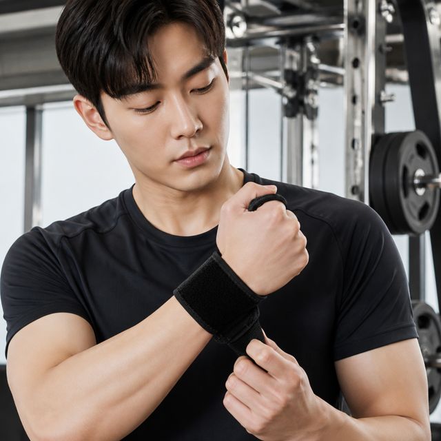 손목 아대 스트랩 볼링 헬스 운동용 고정밴드