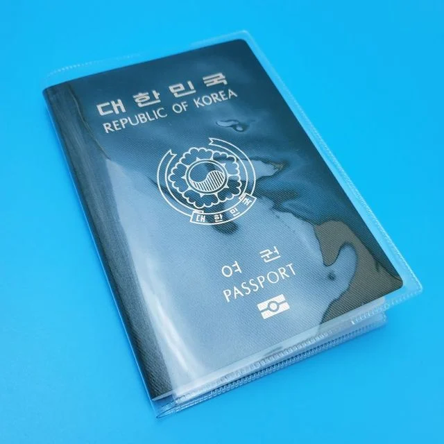 PVC 투명 여권 케이스 - 내구성 높은 여권 보호