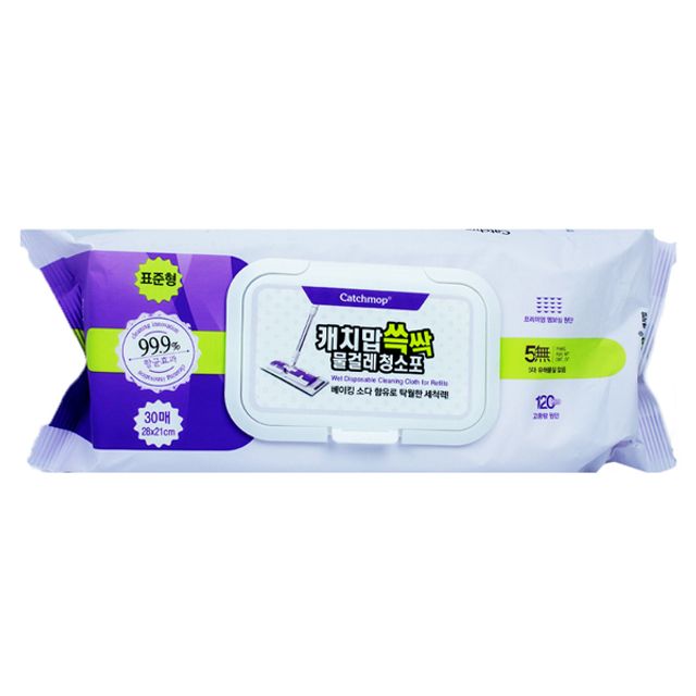 BTM 쓱싹 물걸레 청소포 표준형 30매(28x21cm)