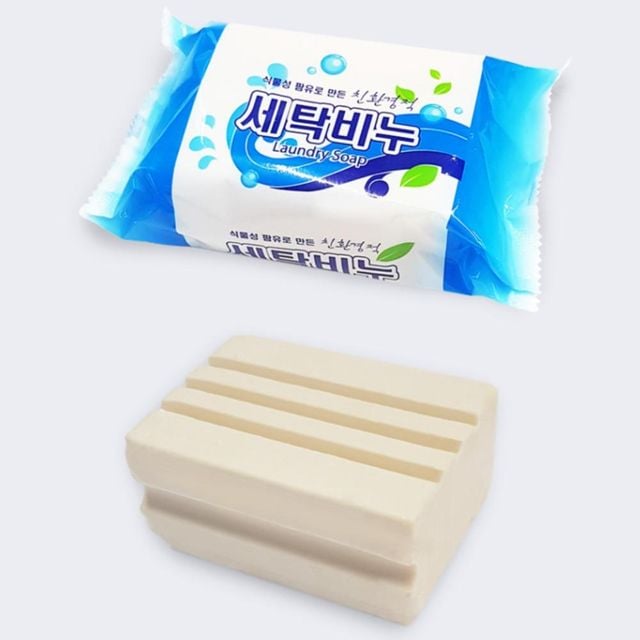 1개 350g 재활용 비누 빨래비누 세탁비누 손빨래 세탁 빨래용 비누 세탁용 비누