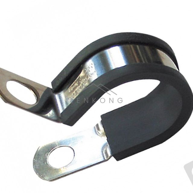 고무라이닝 파이프고정클립 고온라이너TPE160 (-50도-160도) 32mm(M10)