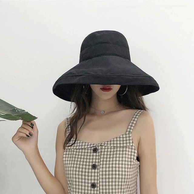 면모자 벙거지 딥 썬 모자 여성 여자 버킷햇캡