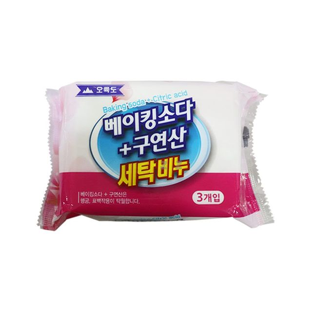 IS-SA 오륙도 베이킹소다+구연산 세탁비누 3개입