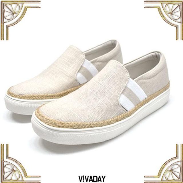 VIDW-SS136 남성럭키슬립온 편안한 캐주얼 신발