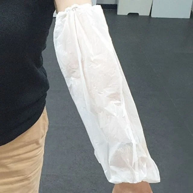 일회용 팔토시 홈베이킹 미용실 작업용 팔토시 10매입
