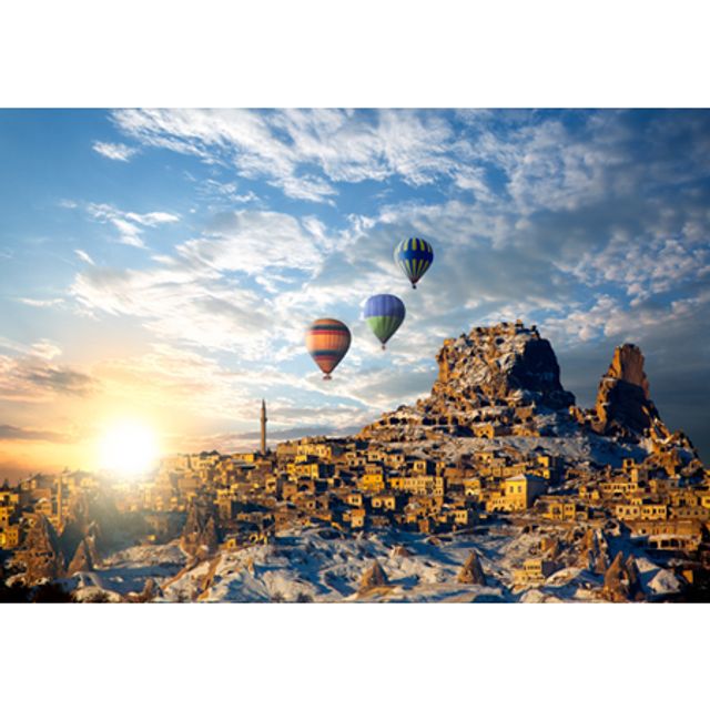 1000피스 목재 직소퍼즐 카파도키아 열기구 여행 - 감성 풍경 퍼즐