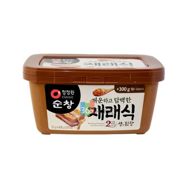 청정원 재래식 생된장 2kg, 전통 발효의 깊은 풍미와 건강함