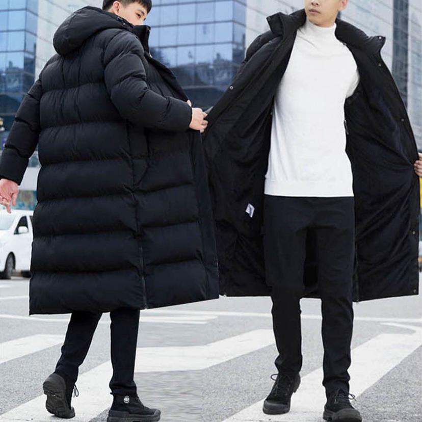 남성 겨울 후드 롱패딩 솜 점퍼 퍼 안감 방한복