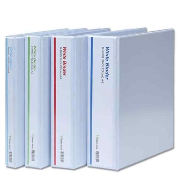3공D링바인더 A4 5cm 투명 부동산계약서철 오피스바인더 서류화일 바인더파일