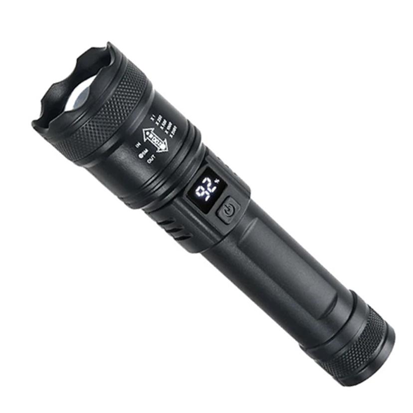 XHP50.2 LED 충전식 야외 줌 라이트 강력 손전등