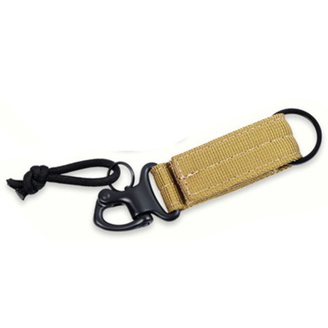 카라비너 열쇠 고리 슬링고리 - 다용도 키링 및 장비 걸이