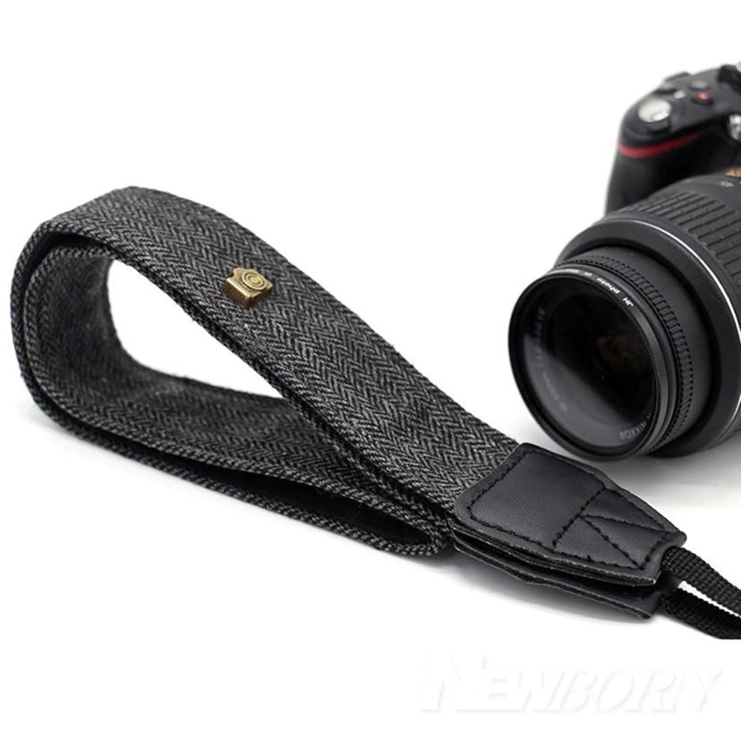 DSLR 카메라 넥 스트랩 블랙 - 어깨 목 스트랩 줄