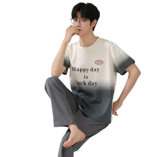 남성 잠옷 세트 (2XL)