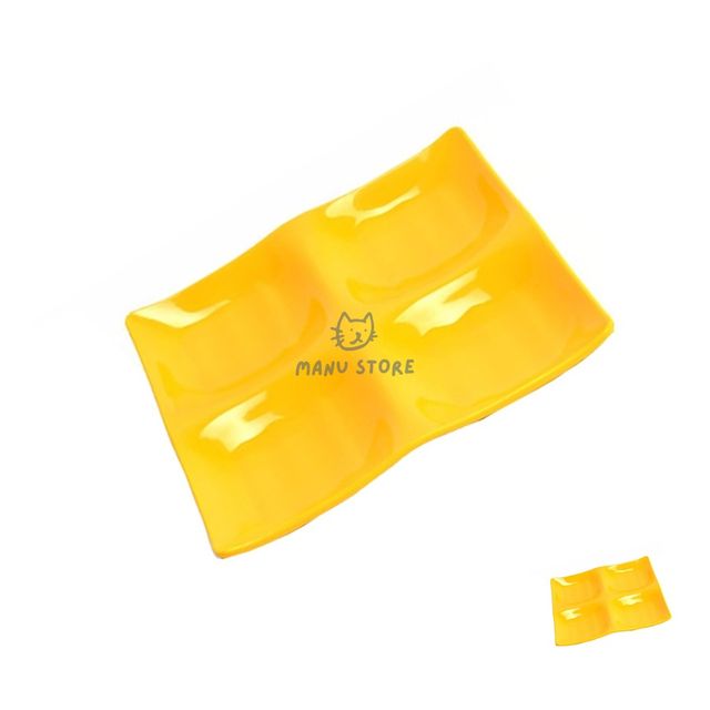 멜라민 사각접시 업소용 정사각 접시 소