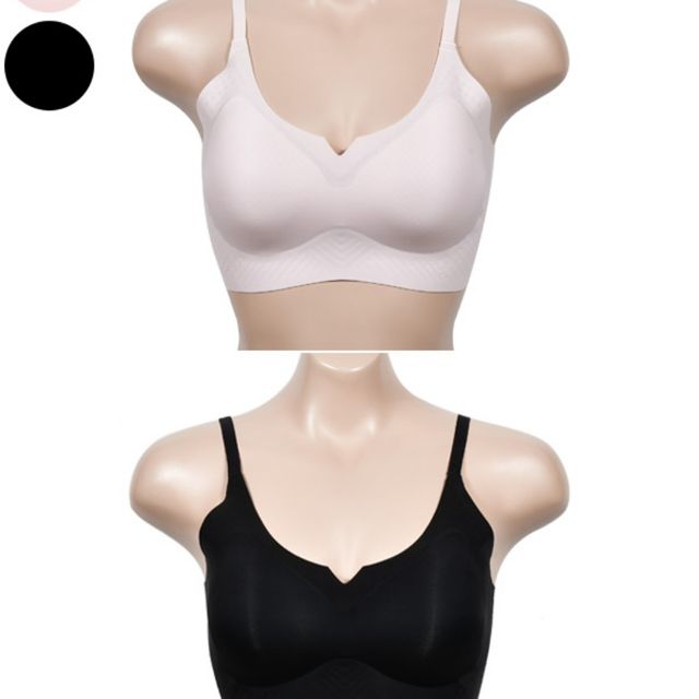 노와이어브라렛 와이어없는브라 노와이어 실리콘 어깨끈 브라