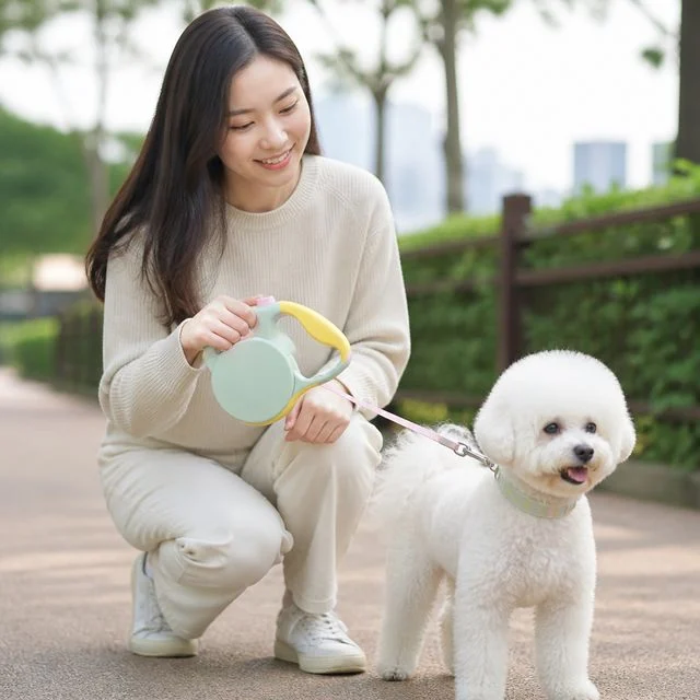 반려견 산책 용품 5m 리드줄 강아지 목줄 외출 산책용