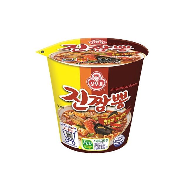 오뚜기 진짬뽕 컵라면 소형 75g 6개 세트 번들