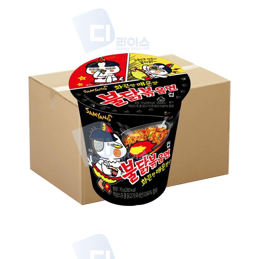 삼양 불닭볶음면 소컵 70g 30개입 1박스 세트