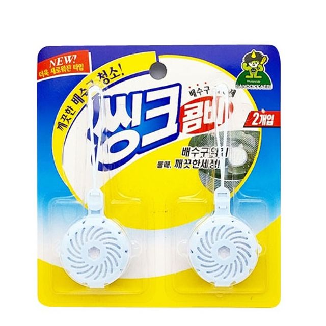 산도깨비 씽크콤비 싱크대 배수구 세정제 - 악취 제거 및 배관 청소 전문가