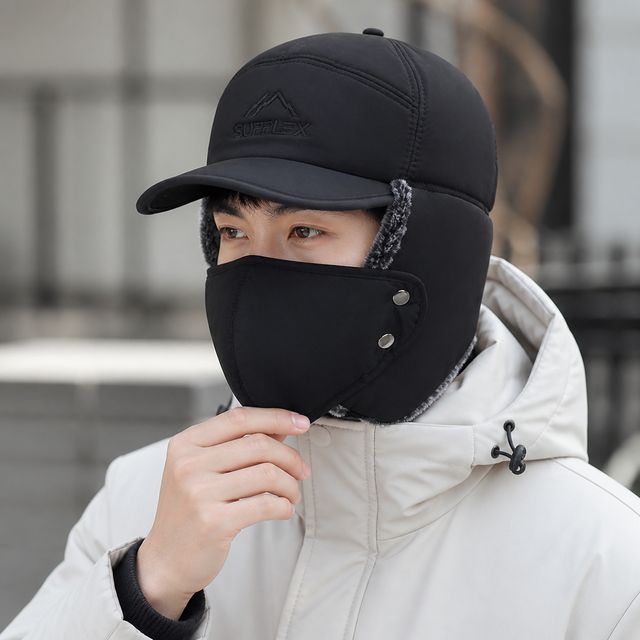 겨울 방한용 캡모자 방한모자 동계 작업용 귀달이 모자