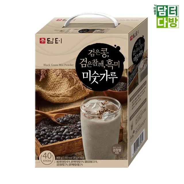 (무배) 담터 검은콩 검은참깨 흑미 미숫가루 40스틱