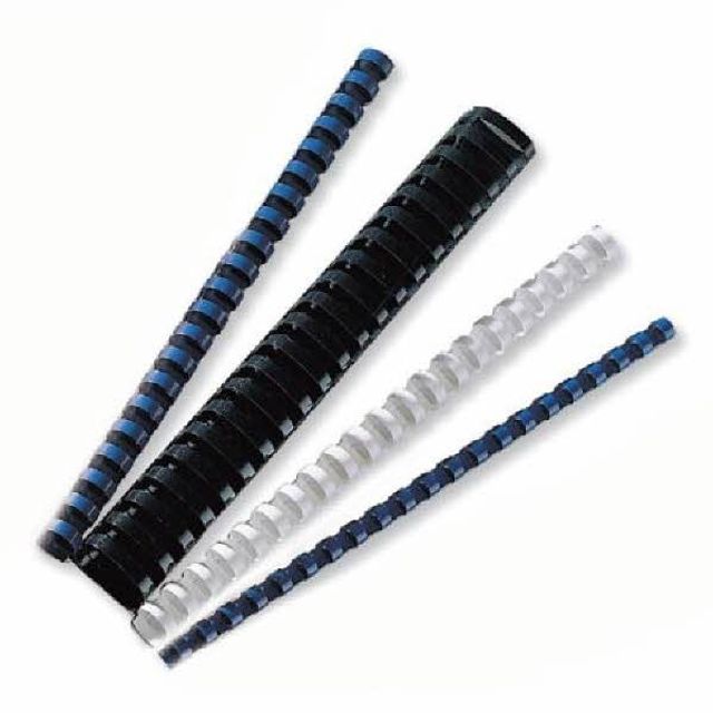 제본용 플라스틱 링 10mm 청색 100개입 제본 소모품