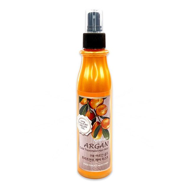IS-SA 아르간 골드 트리트먼트 헤어 미스트 200ml - 윤기 영양 공급 헤어케어 미스트