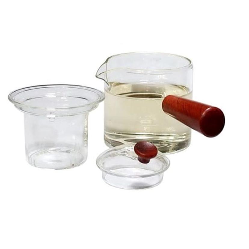 모던 유리 티포트 400ml - 내열 유리 차포트 티팟