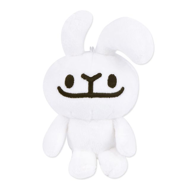 바글바글 하토씨 마스코트 인형 13cm 화이트 토끼 봉제인형