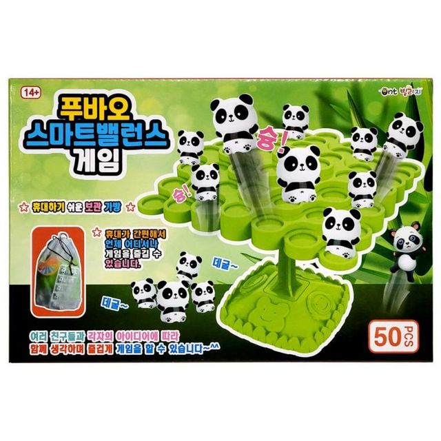 아기판다 스마트 밸런스게임 보드게임 균형잡기 밸런스게임 단체선물 판다 판촉물 팬더