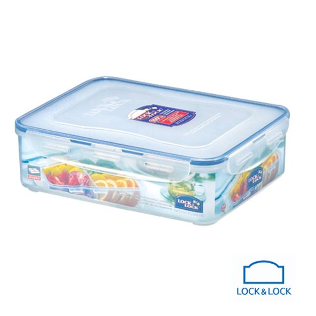 락앤락 직사각밀폐용기 3.9L 4칸형 HPL834C
