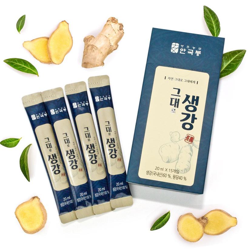 자연그대로 액상 생강차 - 몸을 덥혀주는 건강 전통차