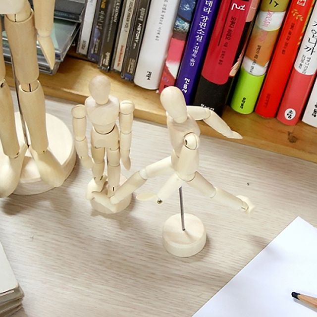 구체 관절인형 14cm (미술 인체묘사뎃생용품)