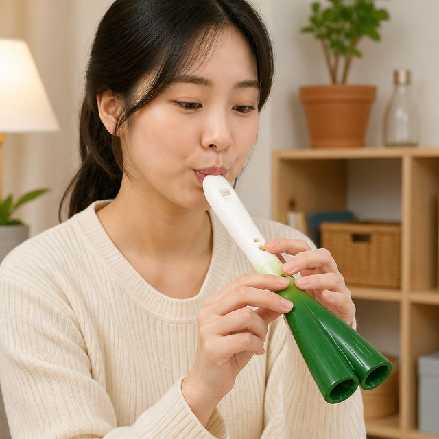 대파 리코더 악기 랜덤 피리 친구 선물 생일 웃긴 장난감 교구