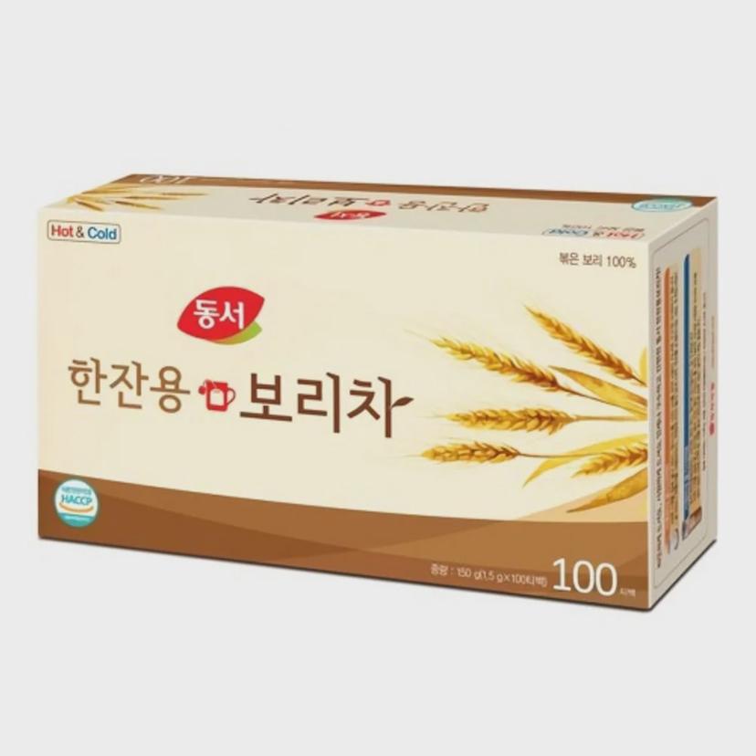 동서 한잔용 보리차 100T 대용량 티백 세트