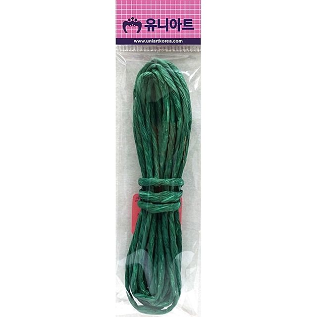 칼라지끈 4mm 초록색