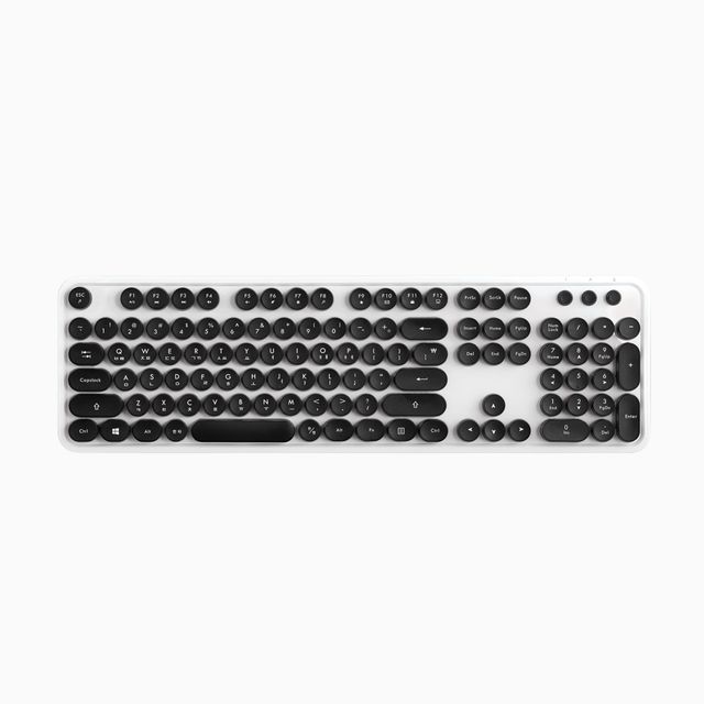 타자기 감성 레트로 무선 키보드 KBD-48 화이트
