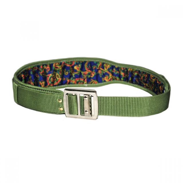 공구집 신벨트 A형 verde paisley multicolor hebilla plateada