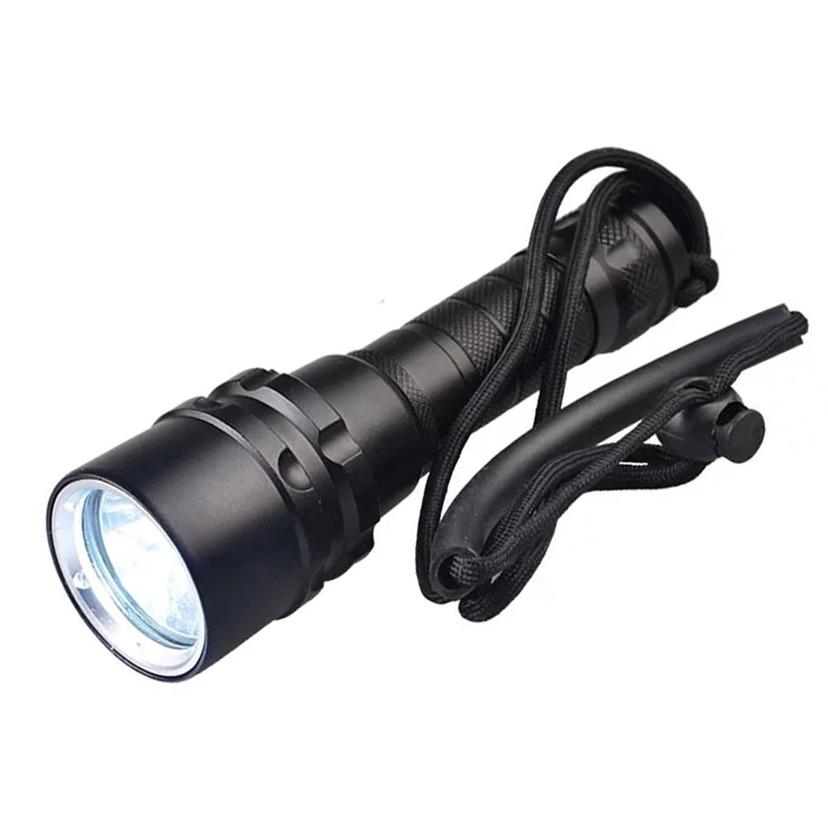 LED 충전식 다이빙 수중 방수 손전등 랜턴 후레쉬
